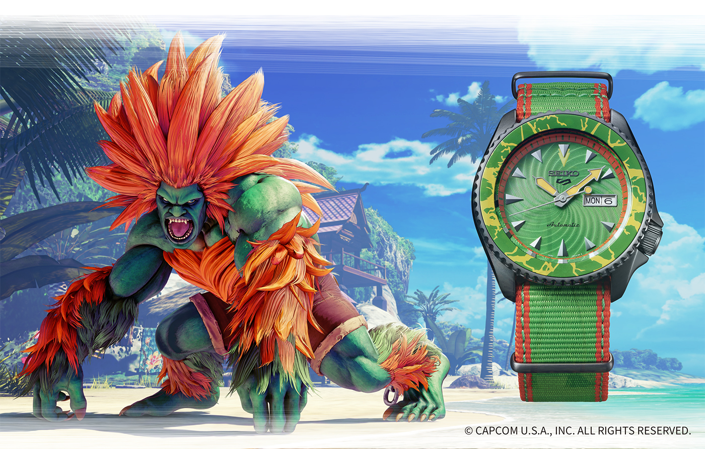 Introducing The Seiko 5 Sports Street Fighter V Limited Edition
