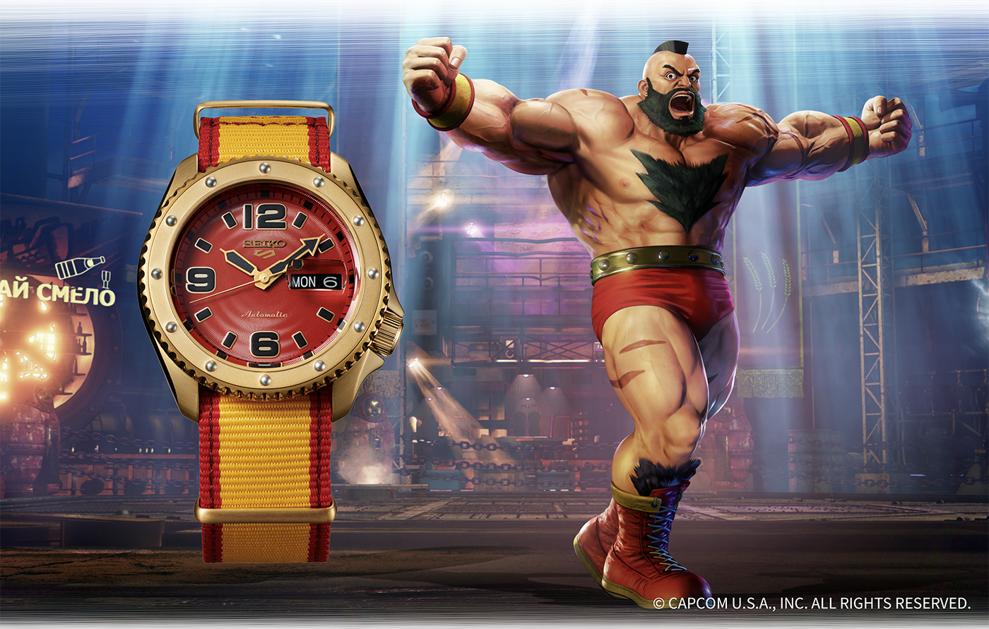 Introducing The Seiko 5 Sports Street Fighter V Limited Edition