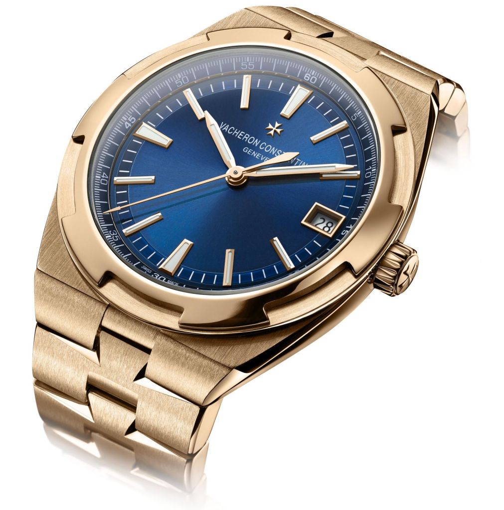 News - Vacheron Constantin Overseas Chronograph Pink Gold & Blue Dial