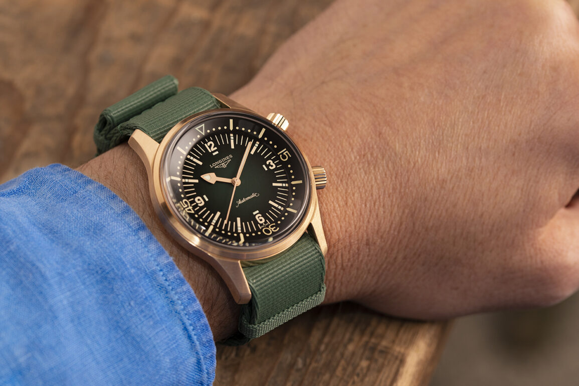 Introducing The Longines Legend Diver Bronze Watch WristReview Featuring Watch Reviews Critiques Reports News