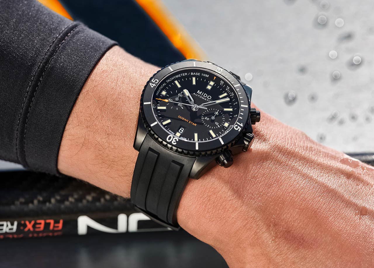 Mido Ocean Star Chronograph Special Edition Watch WristReview Featuring Watch Reviews Critiques Reports News