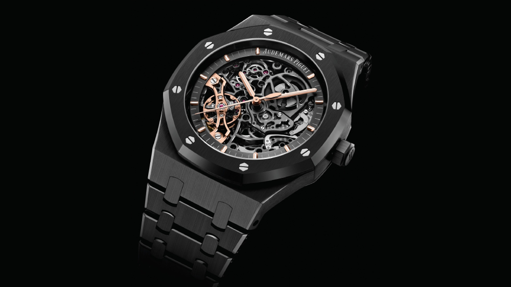 Introducing The Audemars Piguet Royal Oak Double Balance Wheel Openworked Black Ceramic Watch WristReview Featuring Watch Reviews Critiques Reports News