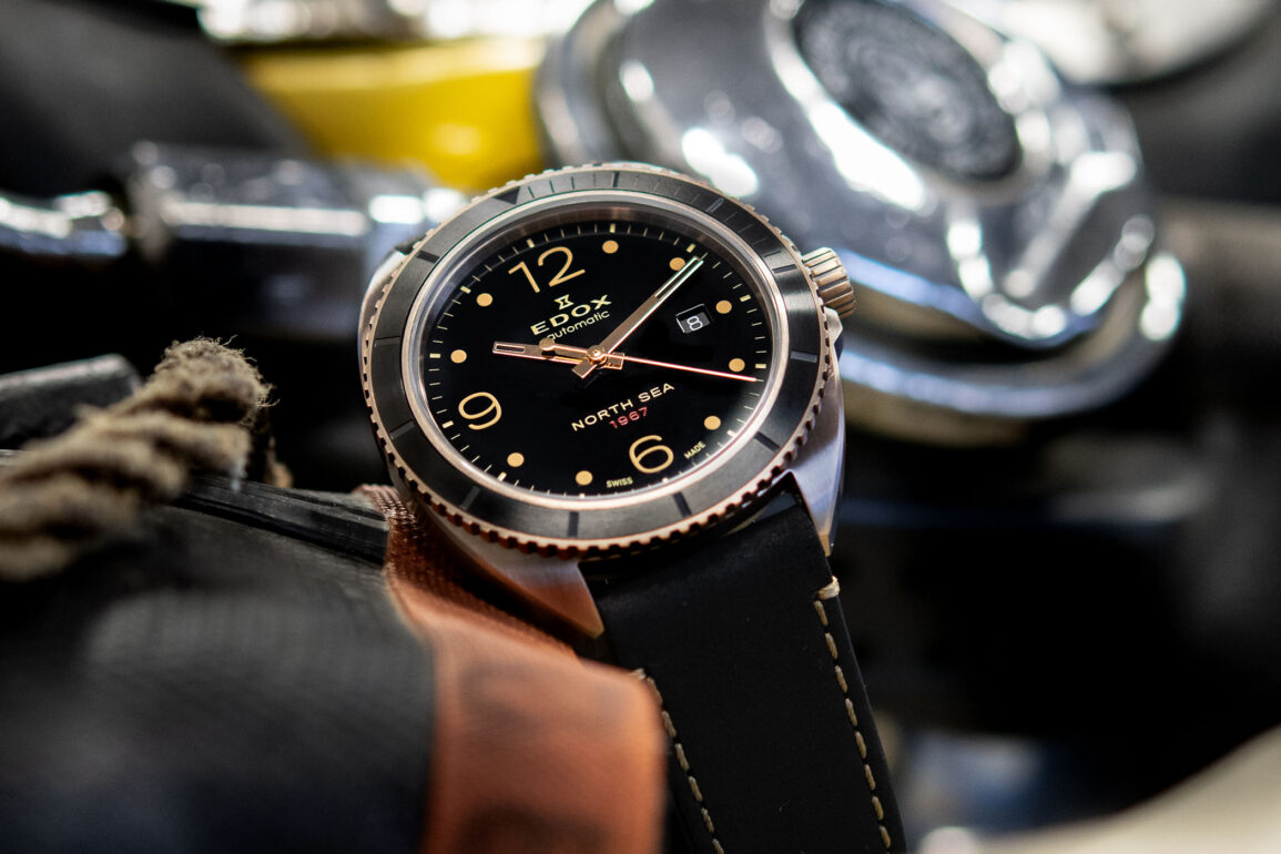 Introducing The Edox North Sea 1967 Historical Bronze Limited