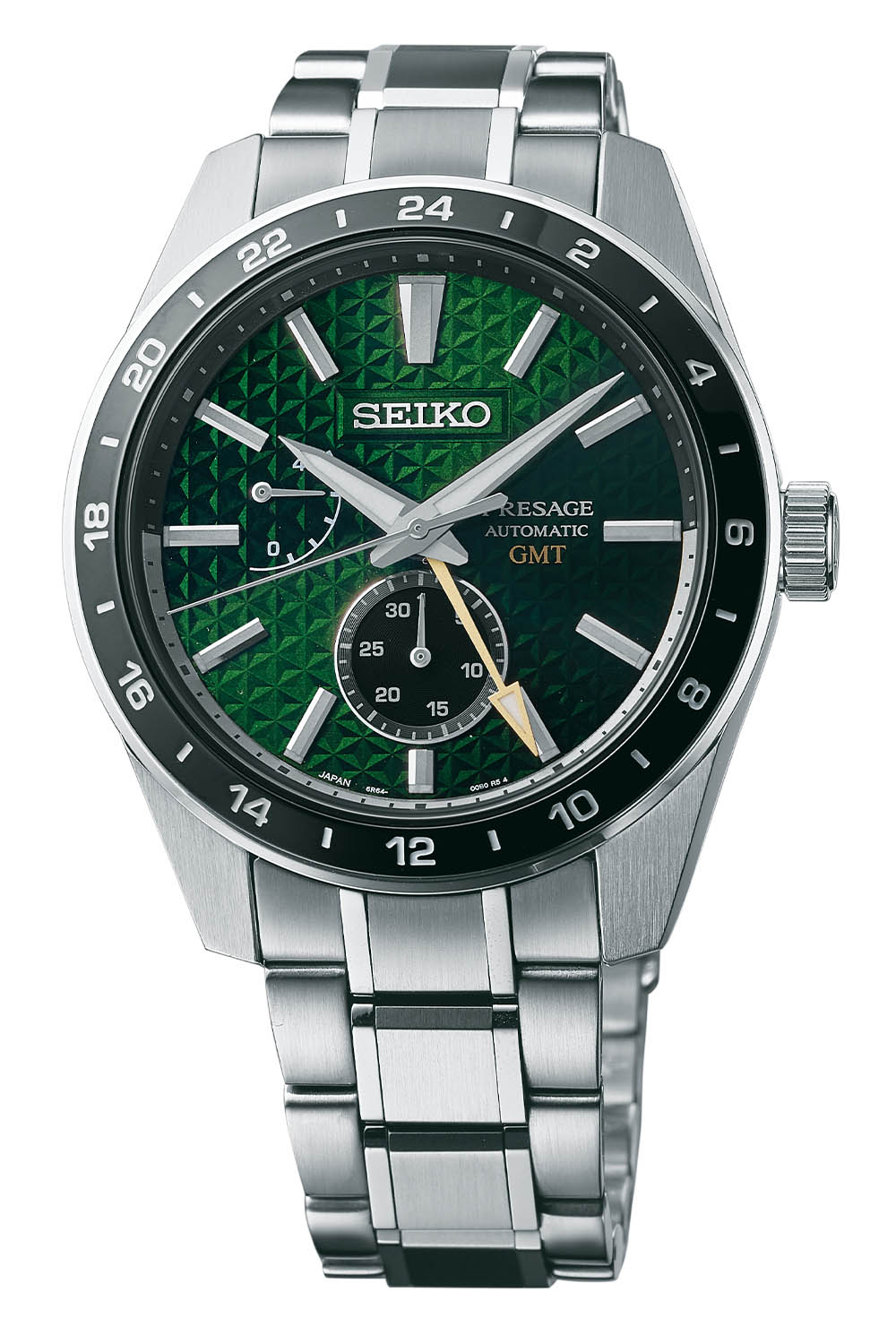 黎 SEIKO PRESAGE SPB219J1 SHARP EDGED GMT AUTOMATIC MEN WATCH