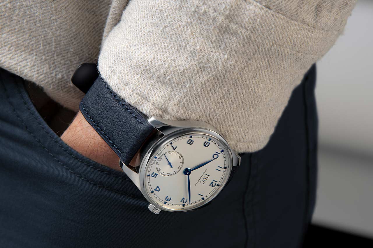 IWC 代替レザーベルト TimberTex Introducing The IWC TimberTex Straps – WristReview.com