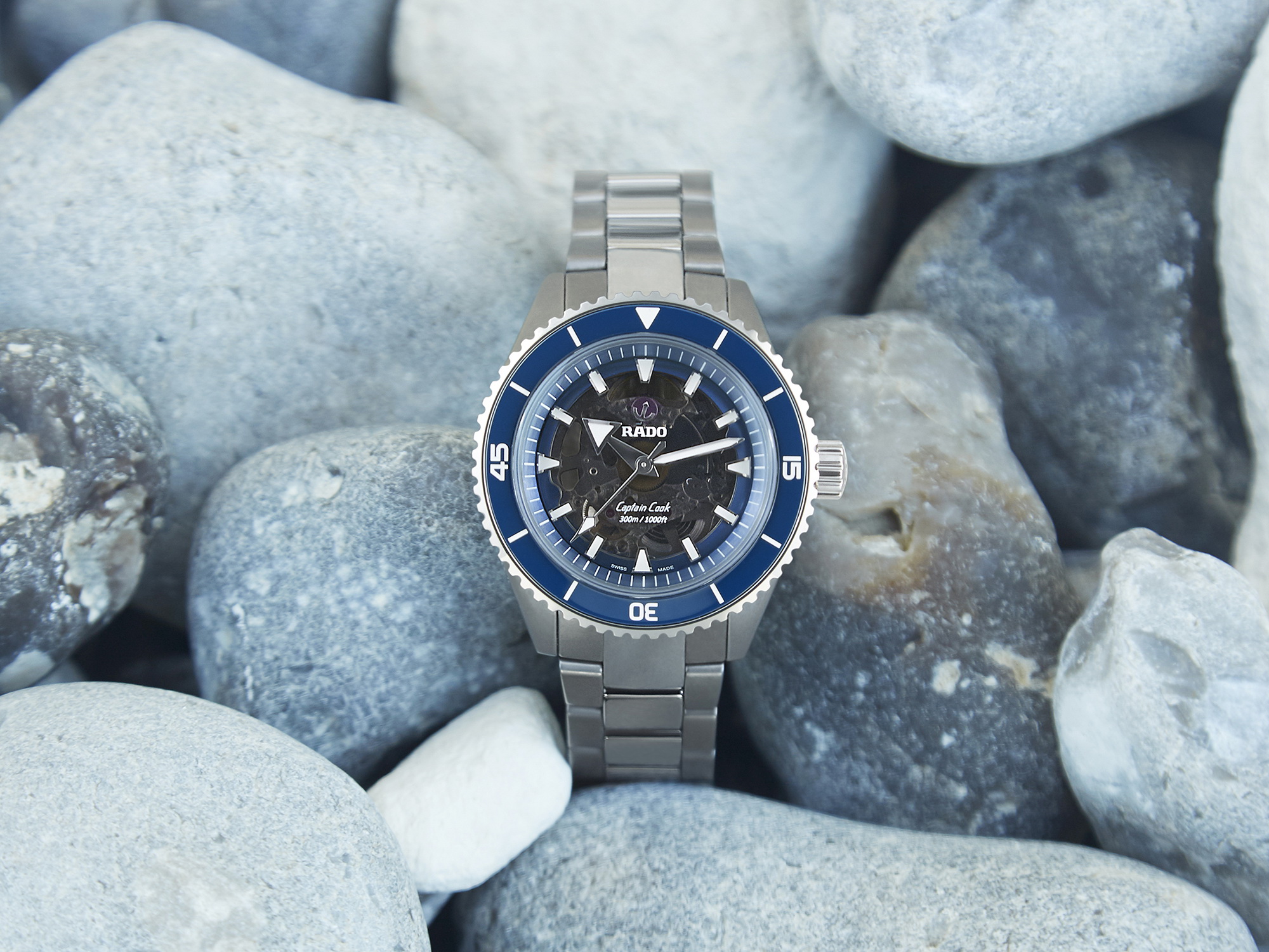 Rado blue cheap ceramic watch