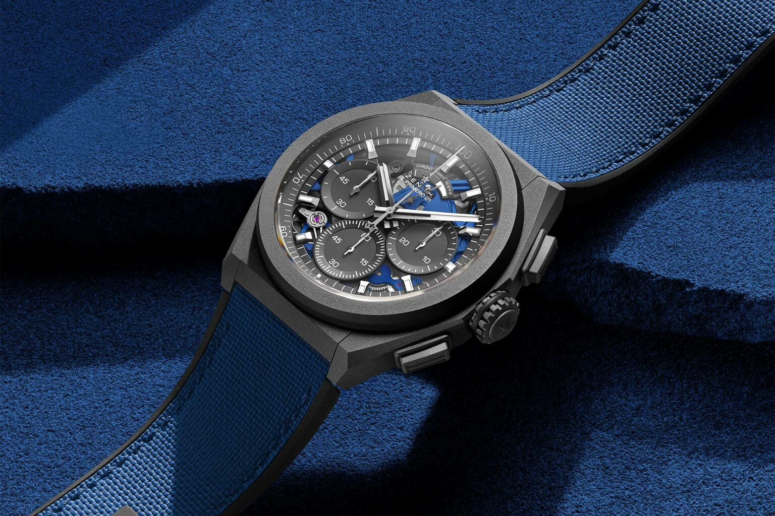 Zenith Defy 21 Ultrablue Watch – WristReview.com – Featuring Watch ...