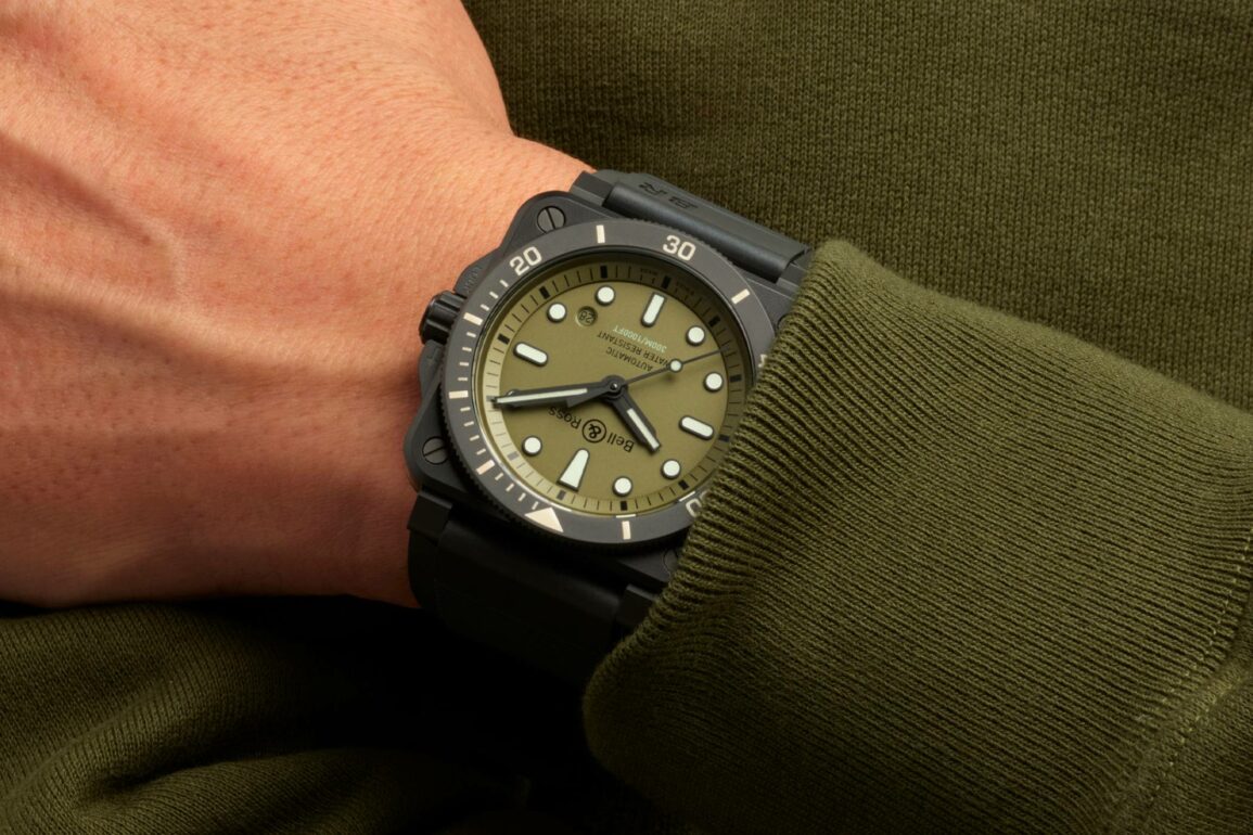 Introducing The Bell Ross BR 03 Diver Military Watch