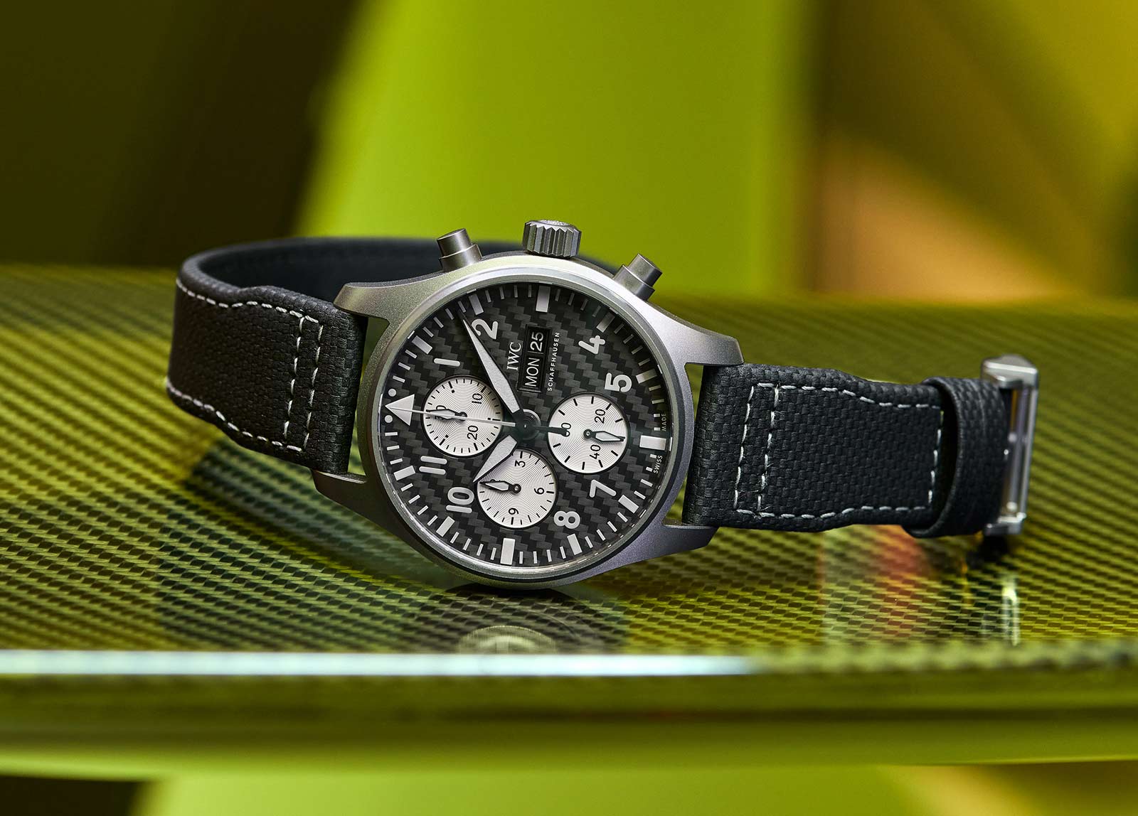 IWC Pilot s Watch Chronograph Edition AMG WristReview Featuring Watch Reviews Critiques Reports News