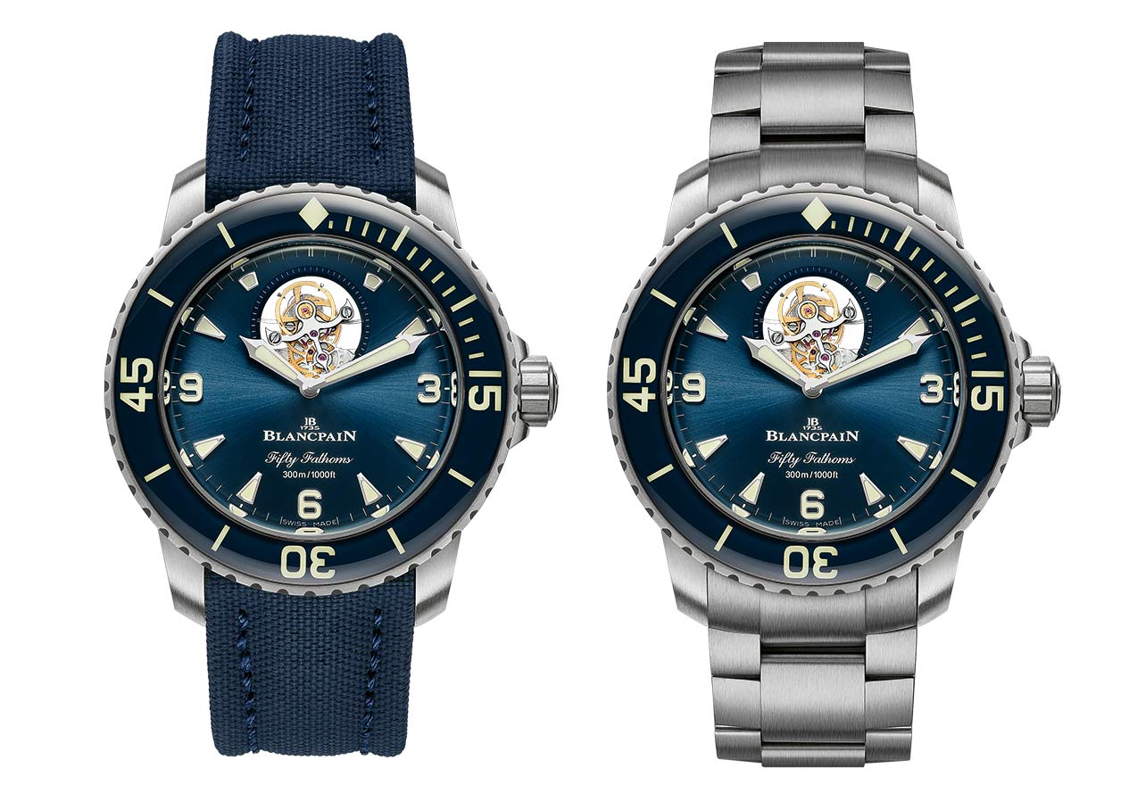 BLANCPAIN Fifty Fathoms 腕時計 Introducing The Blancpain Fifty Fathoms Tourbillon 8 Jours Watches