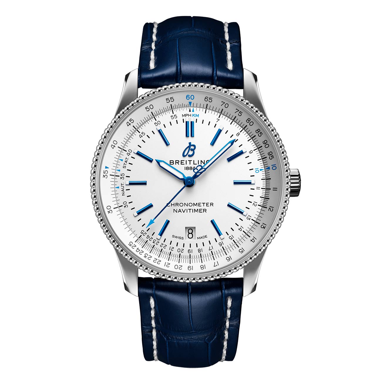 Introducing The Breitling Navitimer Automatic 41 Silver Blue