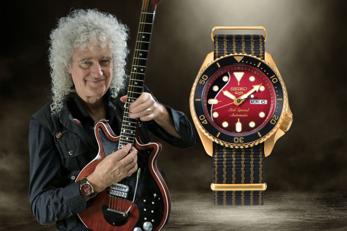 Introducing The Seiko 5 Sports Brian May Special Edition SRPH80K1 Watch –  WristReview.com – Featuring Watch Reviews, Critiques, Reports & News
