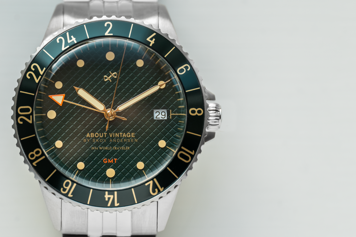 Introducing The About Vintage 1954 World Traveler GMT “Green ...