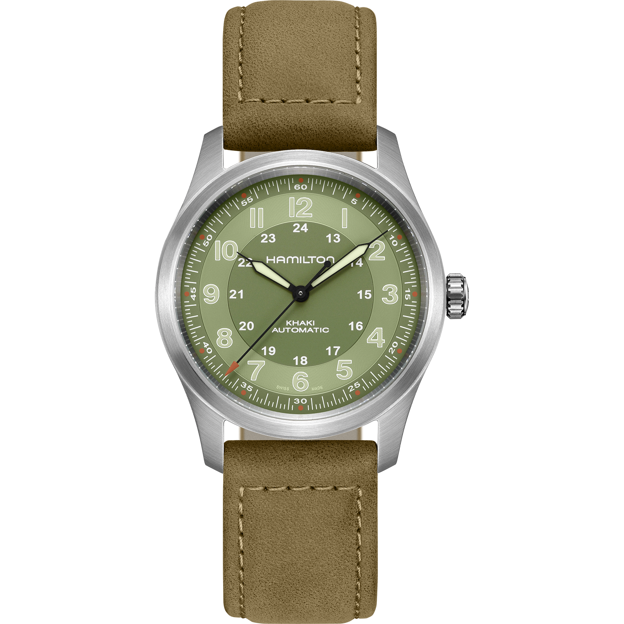 Hamilton Introduces The Khaki Field Titanium Automatic 38mm Watches