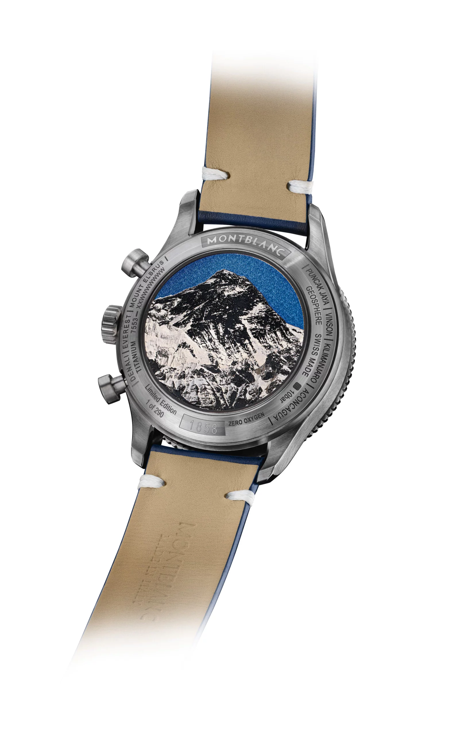 Montblanc Unveils The 1858 Geosphere Chronograph 0 Oxygen Watch