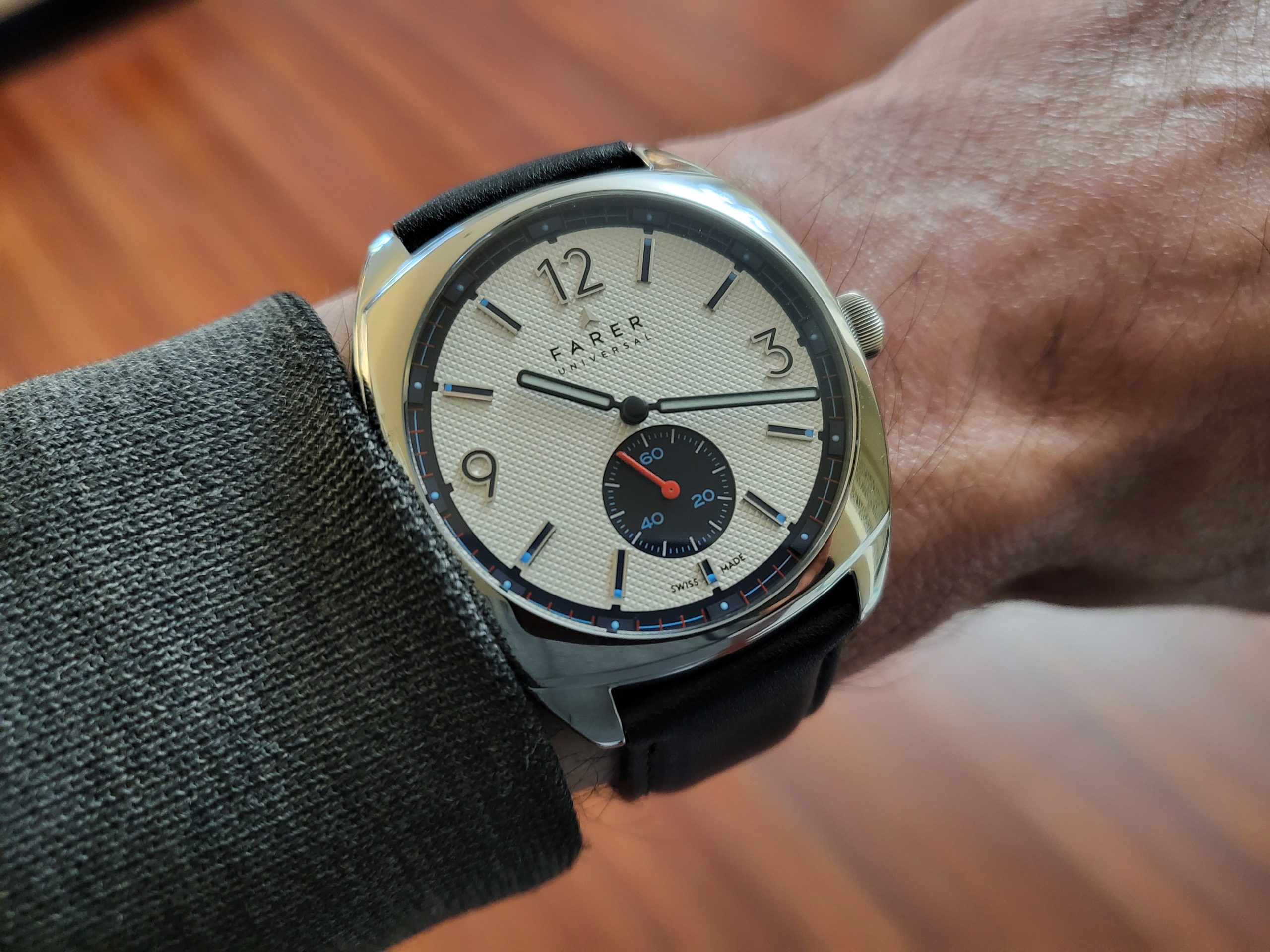 Hands on Farer Stanhope II Watch WristReview Featuring Watch Reviews Critiques Reports News