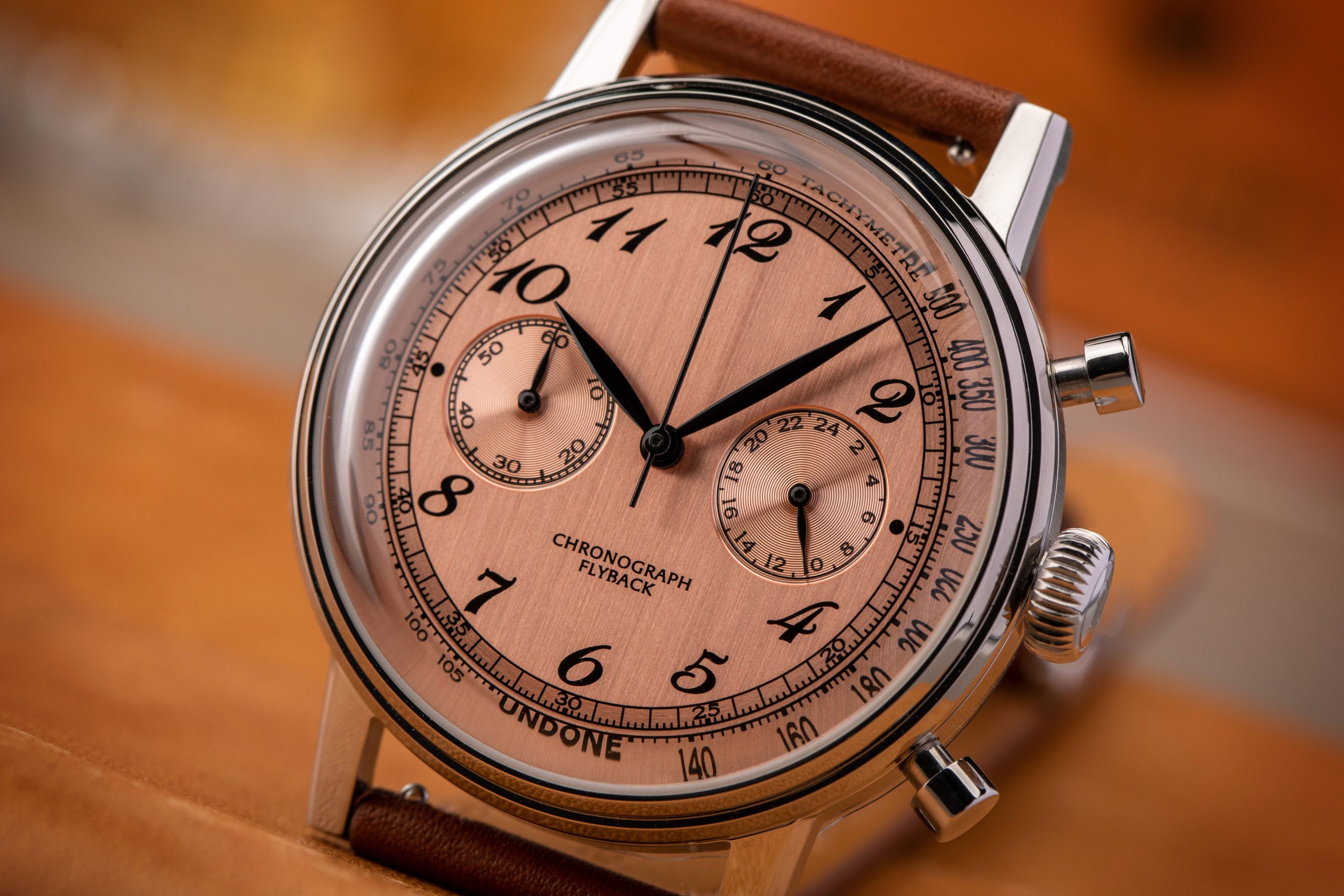 Introducing the UNDONE Urban Vintage Salmon Watch WristReview