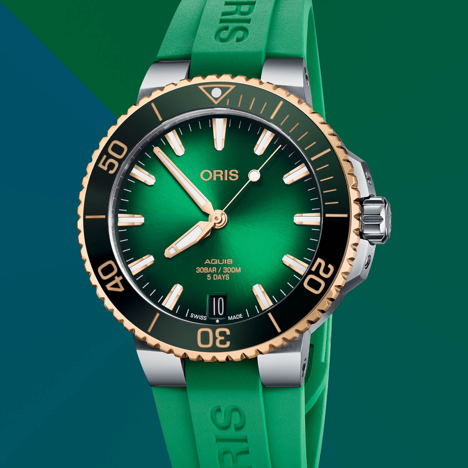 Introducing The Oris Aquis Date Calibre 400 41.5mm Bi Color
