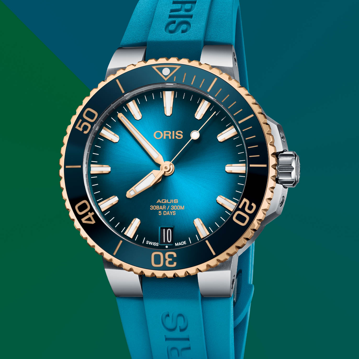 Introducing The Oris Aquis Date Calibre 400 41.5mm Bi Color