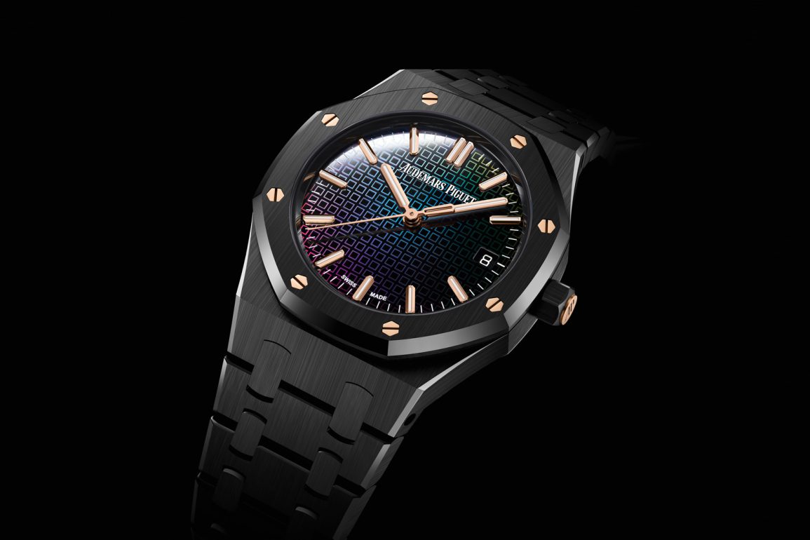 Black ceramic top audemars piguet