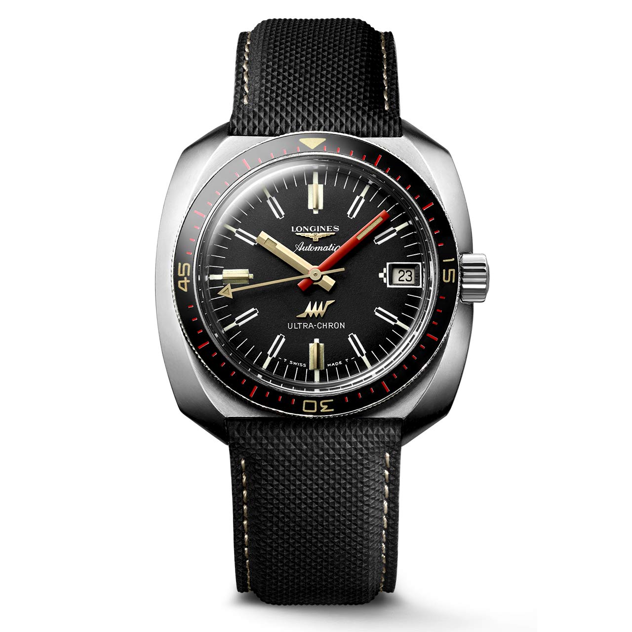 時計 LONGINES ULTRA-CHRON Chronometer Longines Introduces The Ultra-Chron Watch - WristReview.com