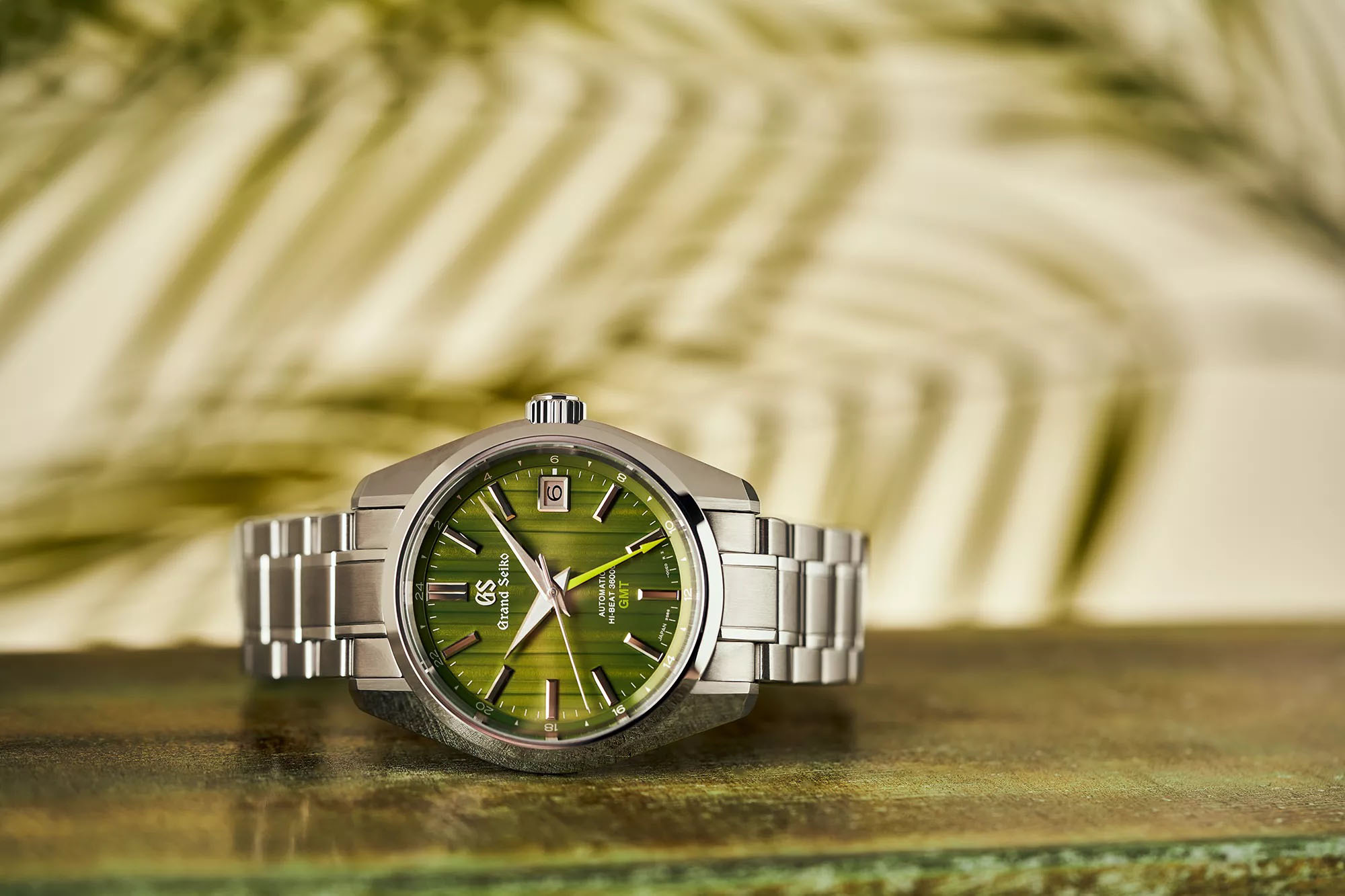 Grand Seiko Unveils The GMT Peacock SBGJ261 And Green Bamboo