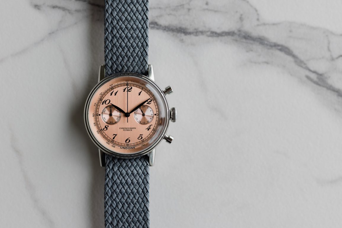 Hands on UNDONE Urban Vintage Salmon Watch WristReview