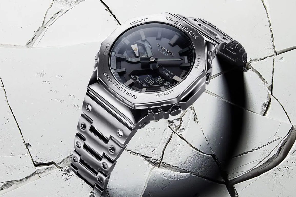Casio Introduces The G Shock Full Steel GMB2100 CasiOak Watches