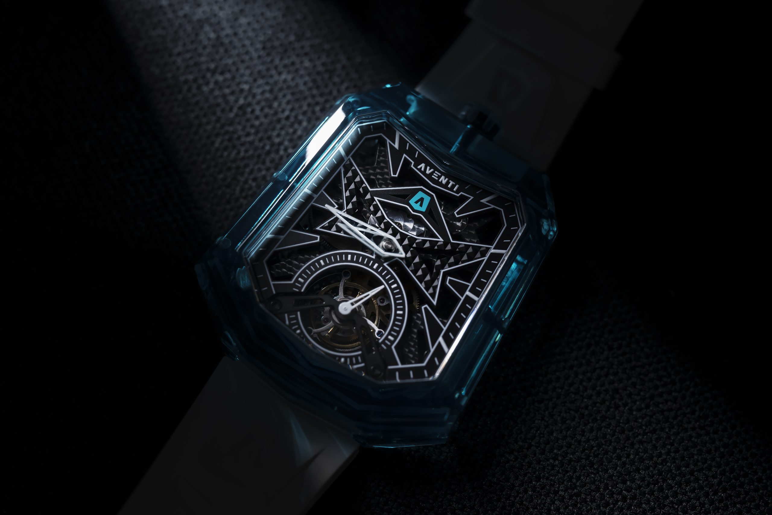 Introducing The Aventi Wraith A15 01 Saphite Ice Blue Watch