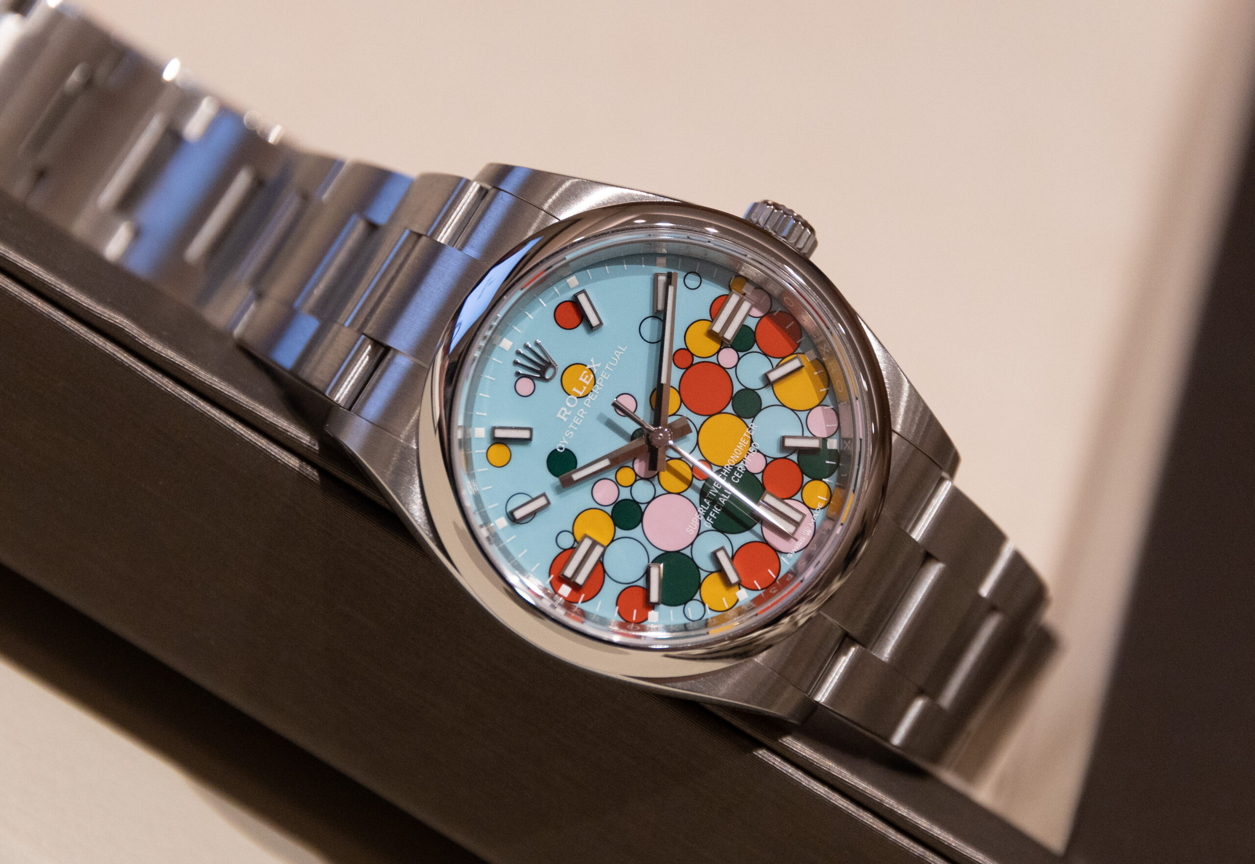 Rolex Oyster Perpetual Bubble Dial