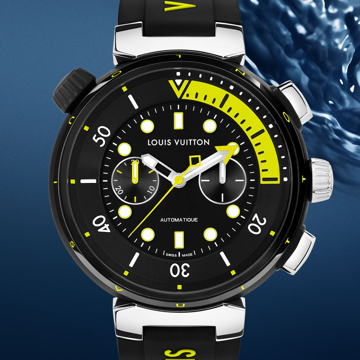 The Louis Vuitton Tambour Street Diver is a fresh alternative to the