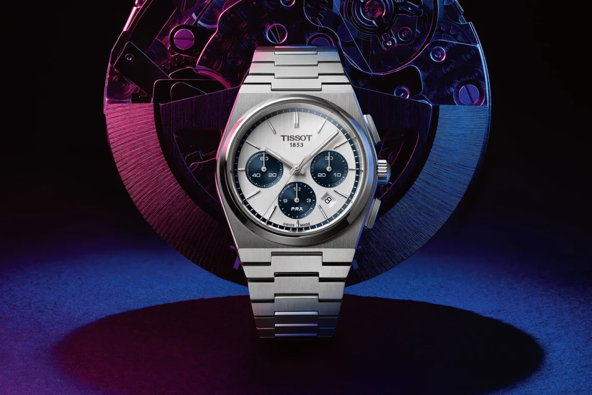 Tissot Unveils The Silver-Blue Panda PRX Chronograph And