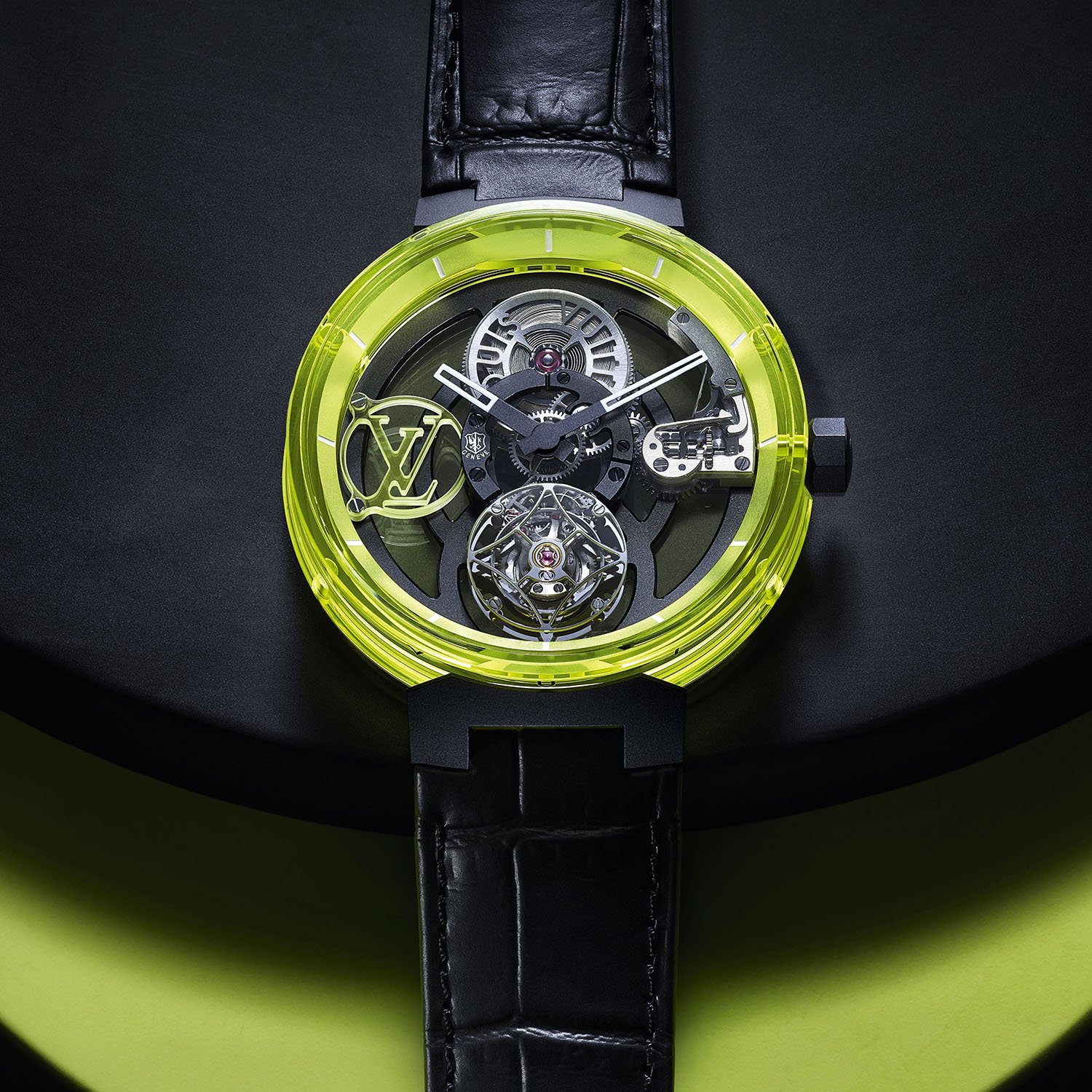 Louis Vuitton Unveils The Tambour Moon Tourbillon Volant Poinçon