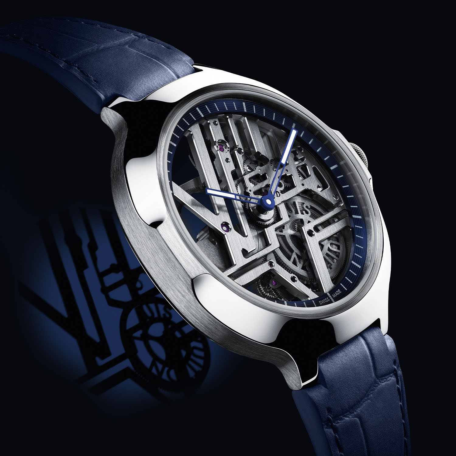 Louis Vuitton Unveils The Voyager Skeleton Watch –  –  Featuring Watch Reviews, Critiques, Reports & News