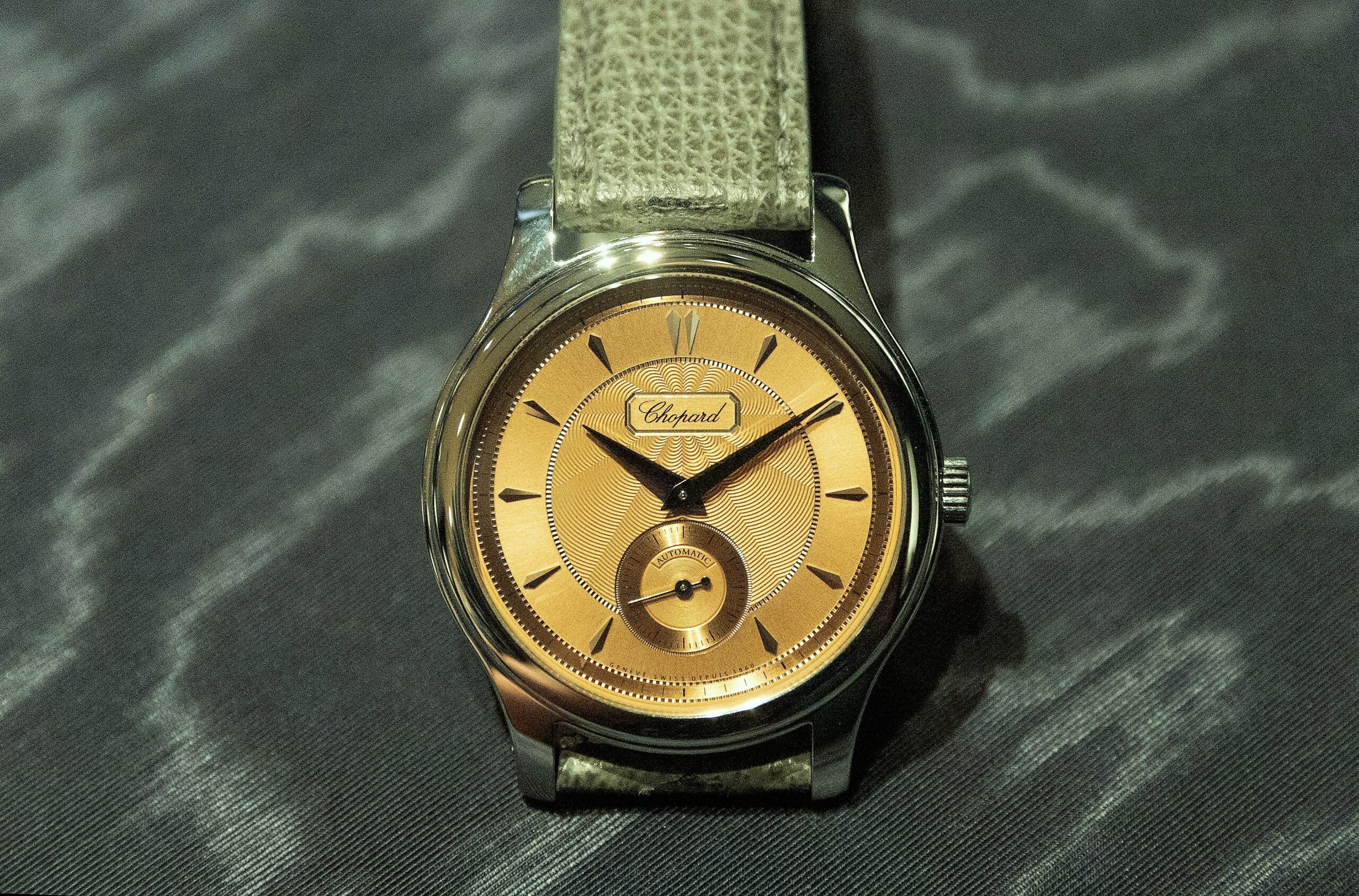 Hands-On: The Handsome 36mm Salmon Chopard L.U.C 1860 In Steel