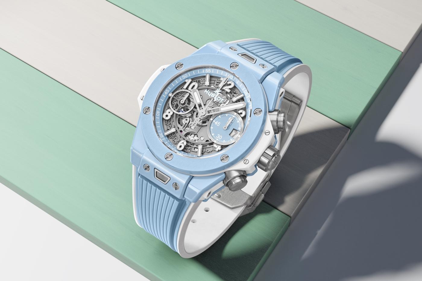 Hublot NEW 2023 Big Bang Integral Blue Ceramic 42mm for $18,999