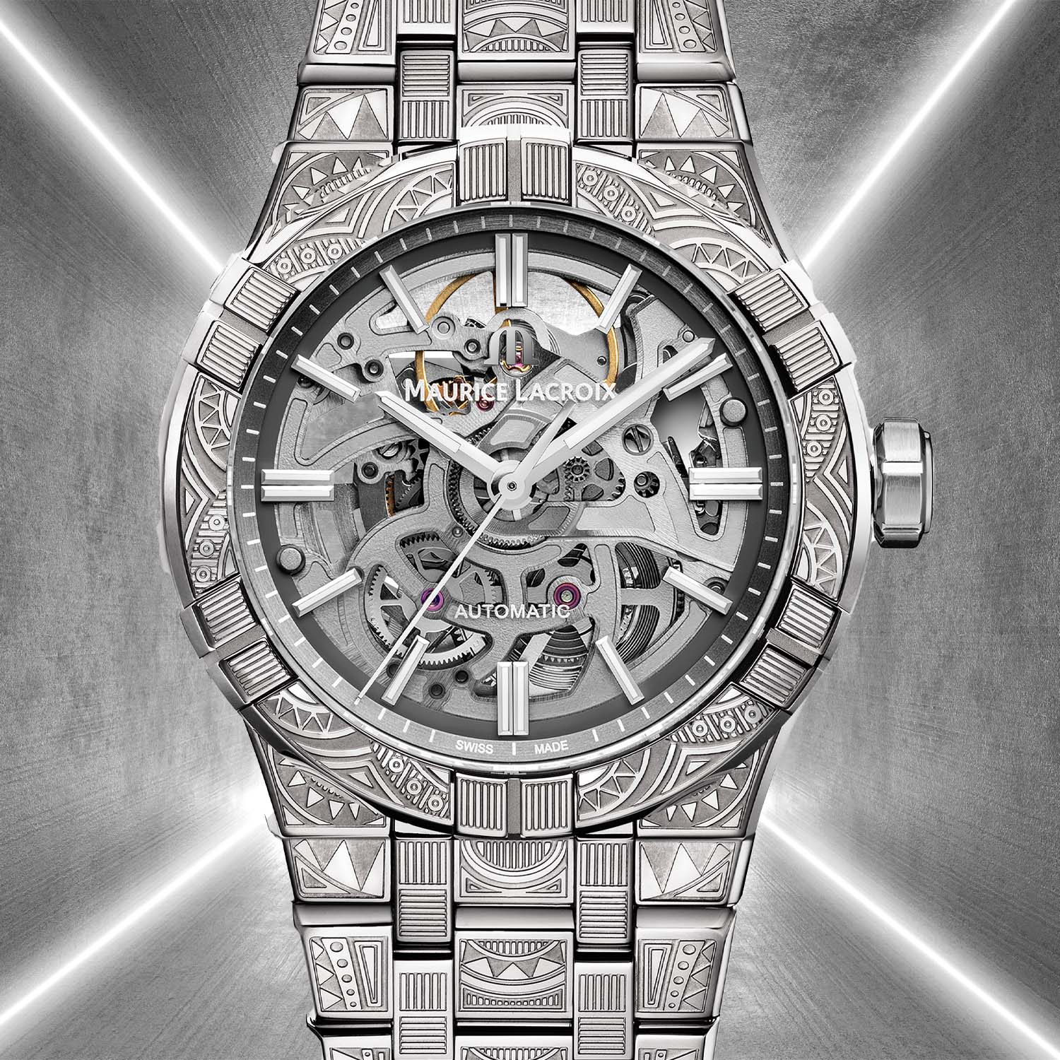 Maurice Lacroix Unveils The New Aikon Skeleton Urban Tribe Watch