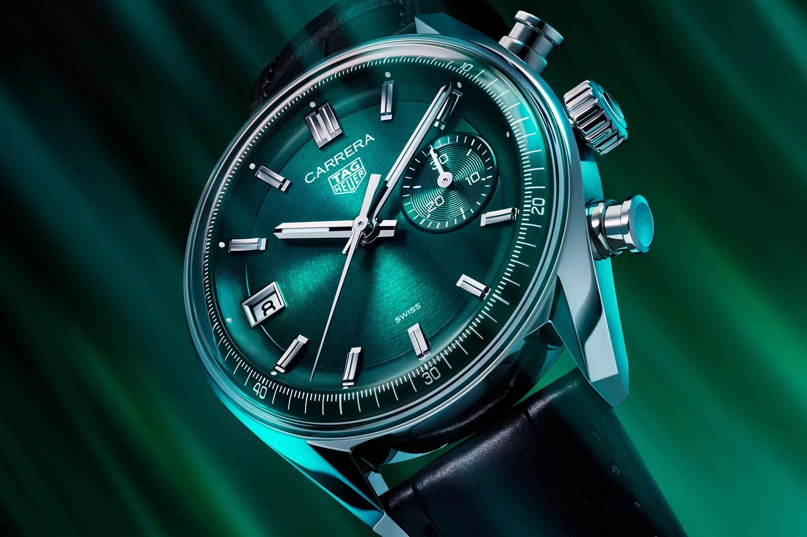 carrera glassbox panda Heuer Carrera Chronograph Vintage