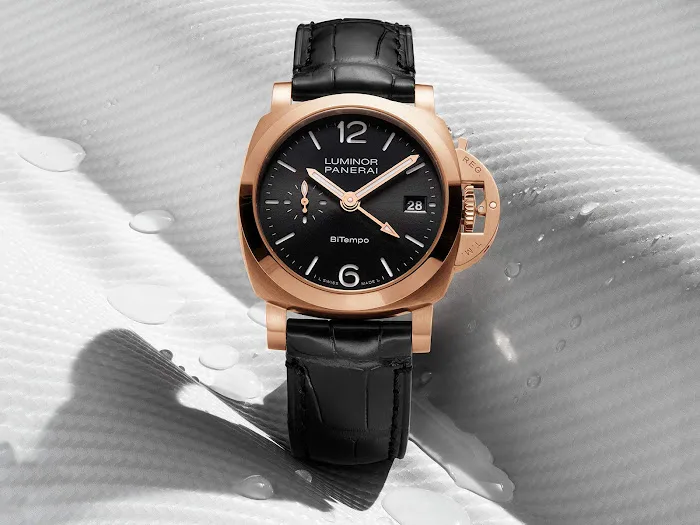 Introducing The Panerai Luminor Quaranta BiTempo Goldtech PAM01641
