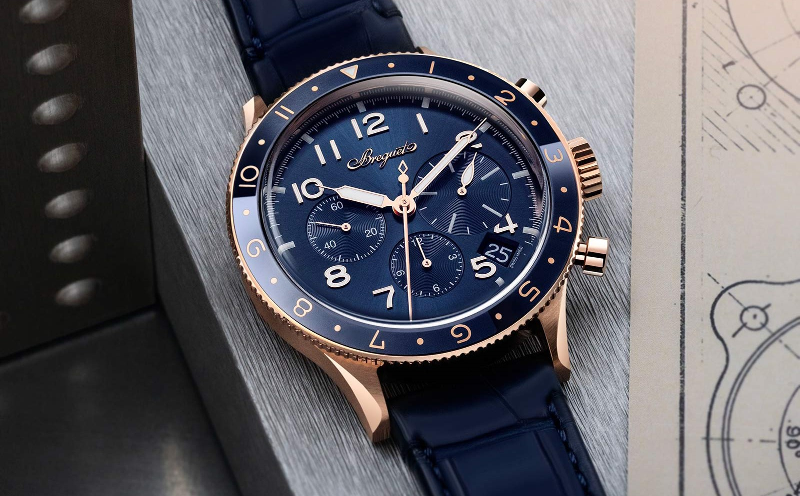 Introducing The New Solid 18k Gold Breguet Type XX Chronograph