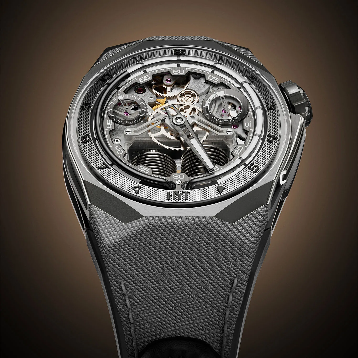 HYT T1 Series チタン スレート グレー H032036-A HYT Pares Down to 