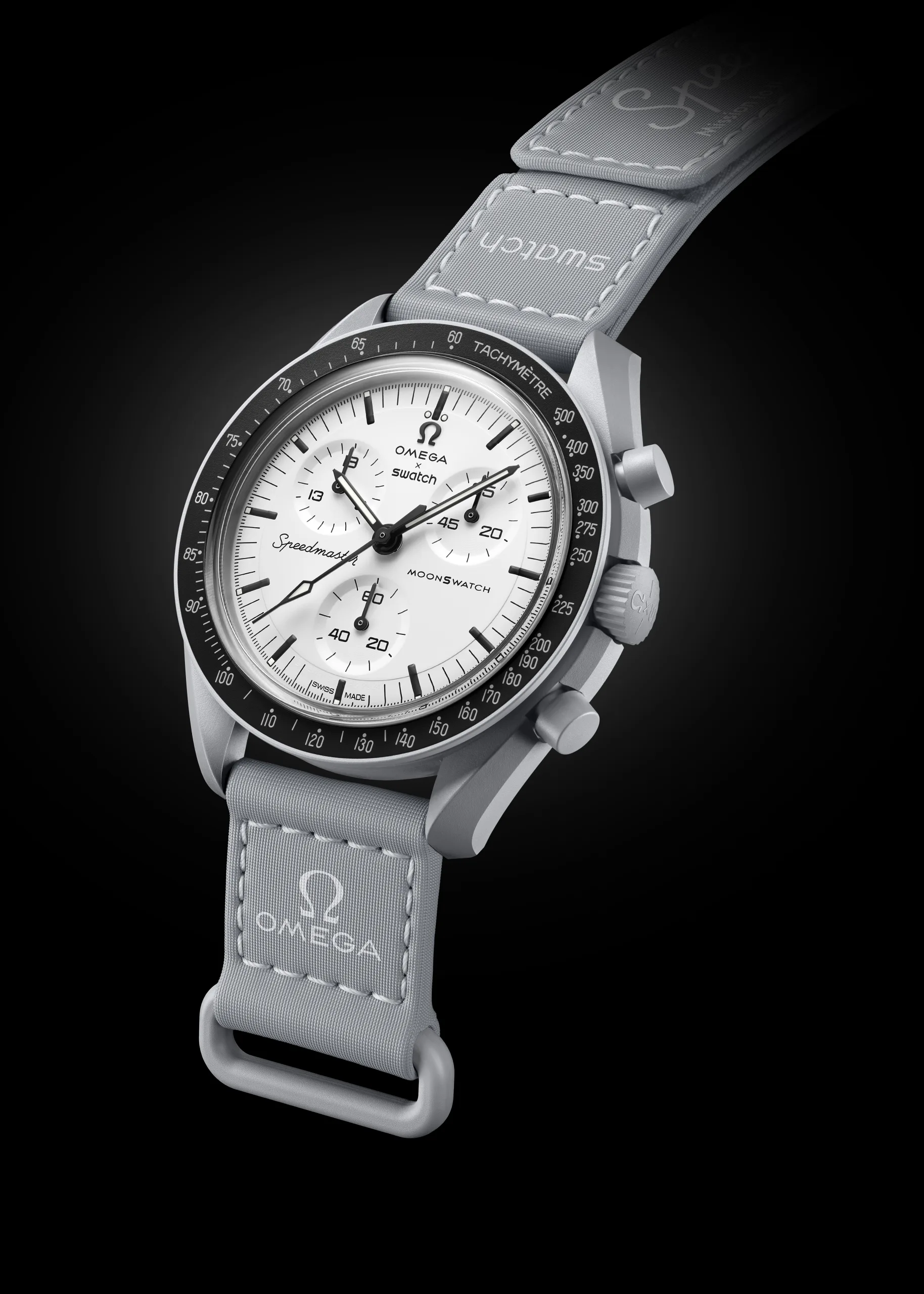 Introducing the new Omega × Swatch Speedmaster MoonSwatch 1965