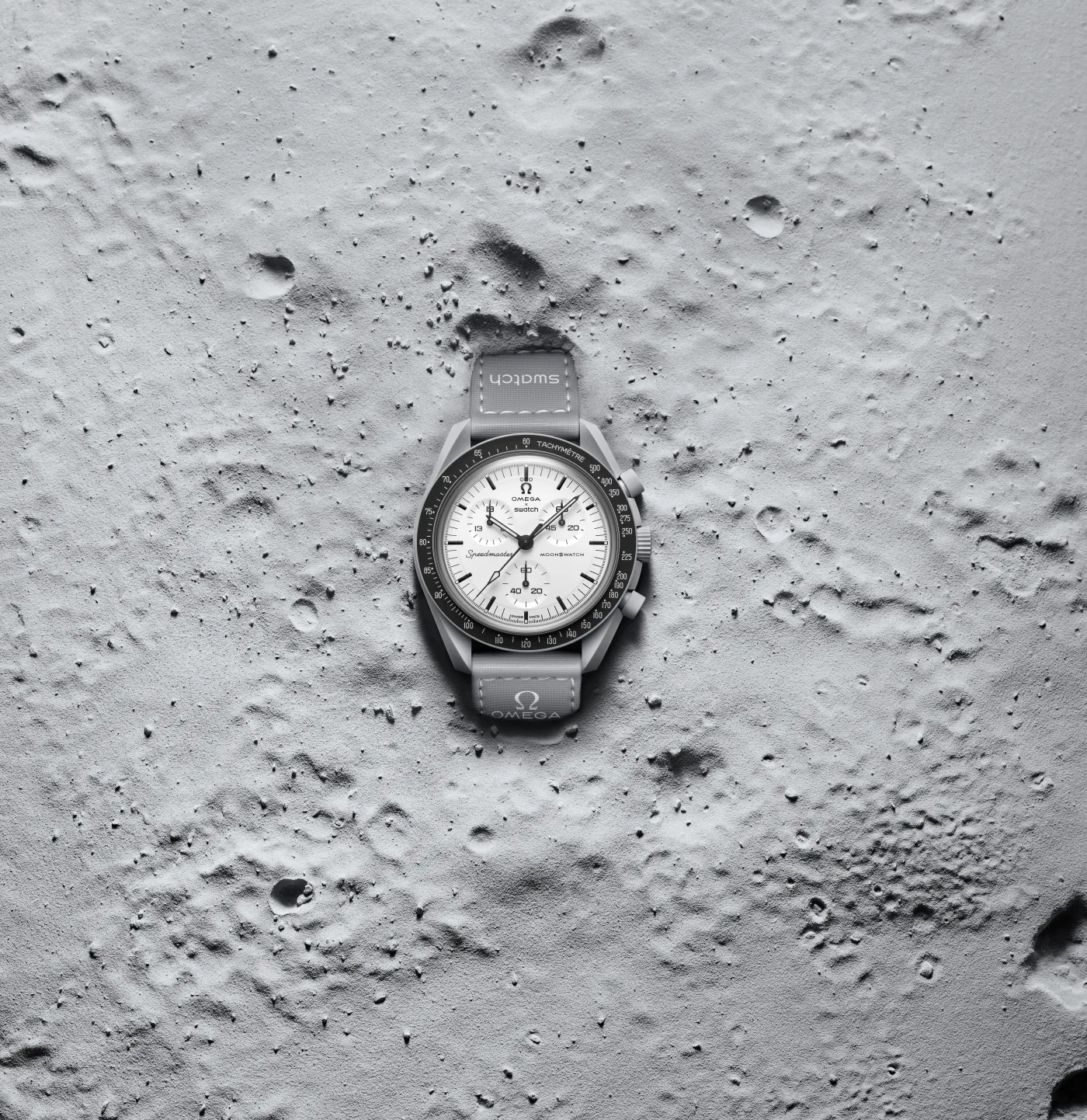 Introducing the new Omega × Swatch Speedmaster MoonSwatch 1965