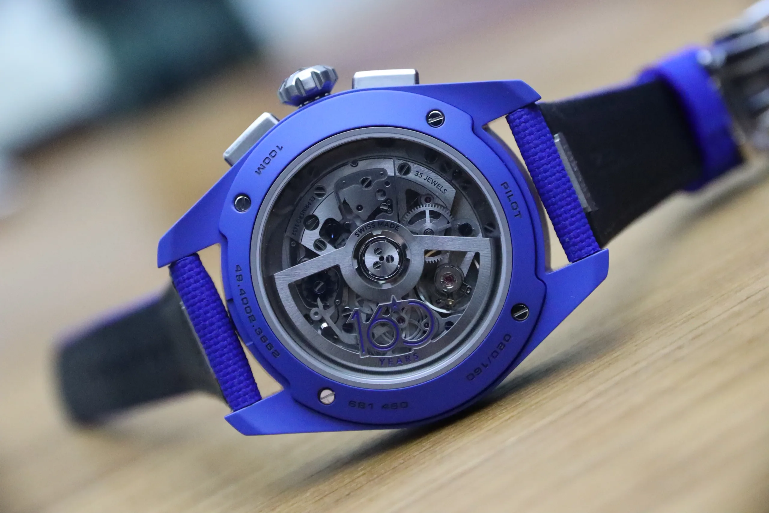 ちょっぴ！☝︎様　ブルー1 Hands-on: Zenith Pilot Big Date Flyback 160th Anniversary Edition