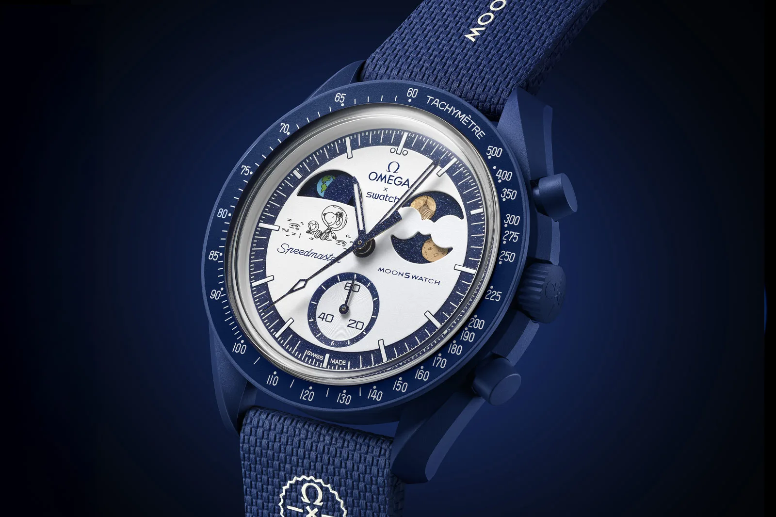 OMEGA×swatch MOON SHINE GOLD ハンターズムーン Mission to Moonshine™ Gold - Bioceramic MoonSwatch Collection