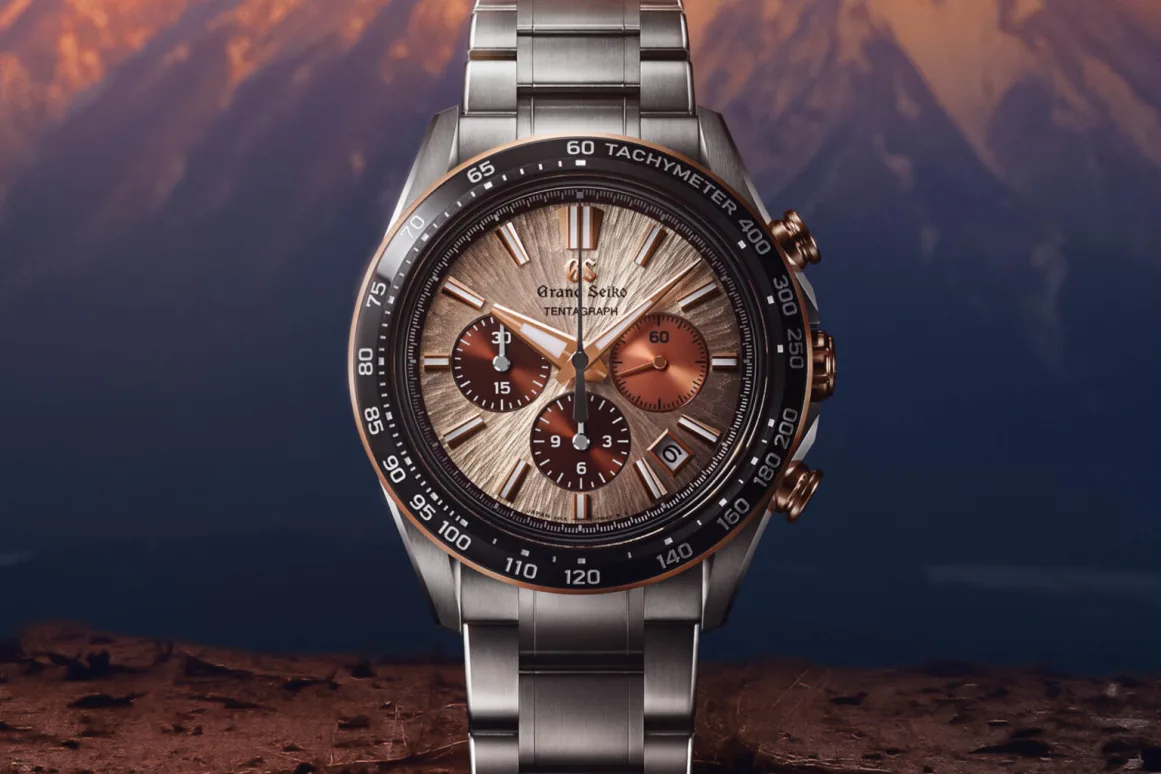 Grand Seiko Unveils The Tentagraph SLGC006 Watch With Copper