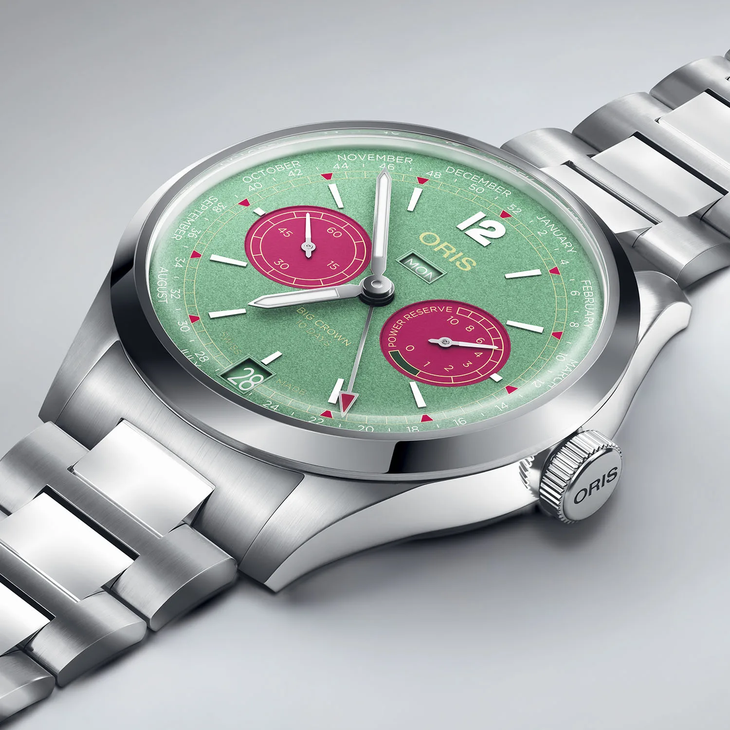 Oris Unveils The Big Crown Calibre 113 Business Calendar Watch