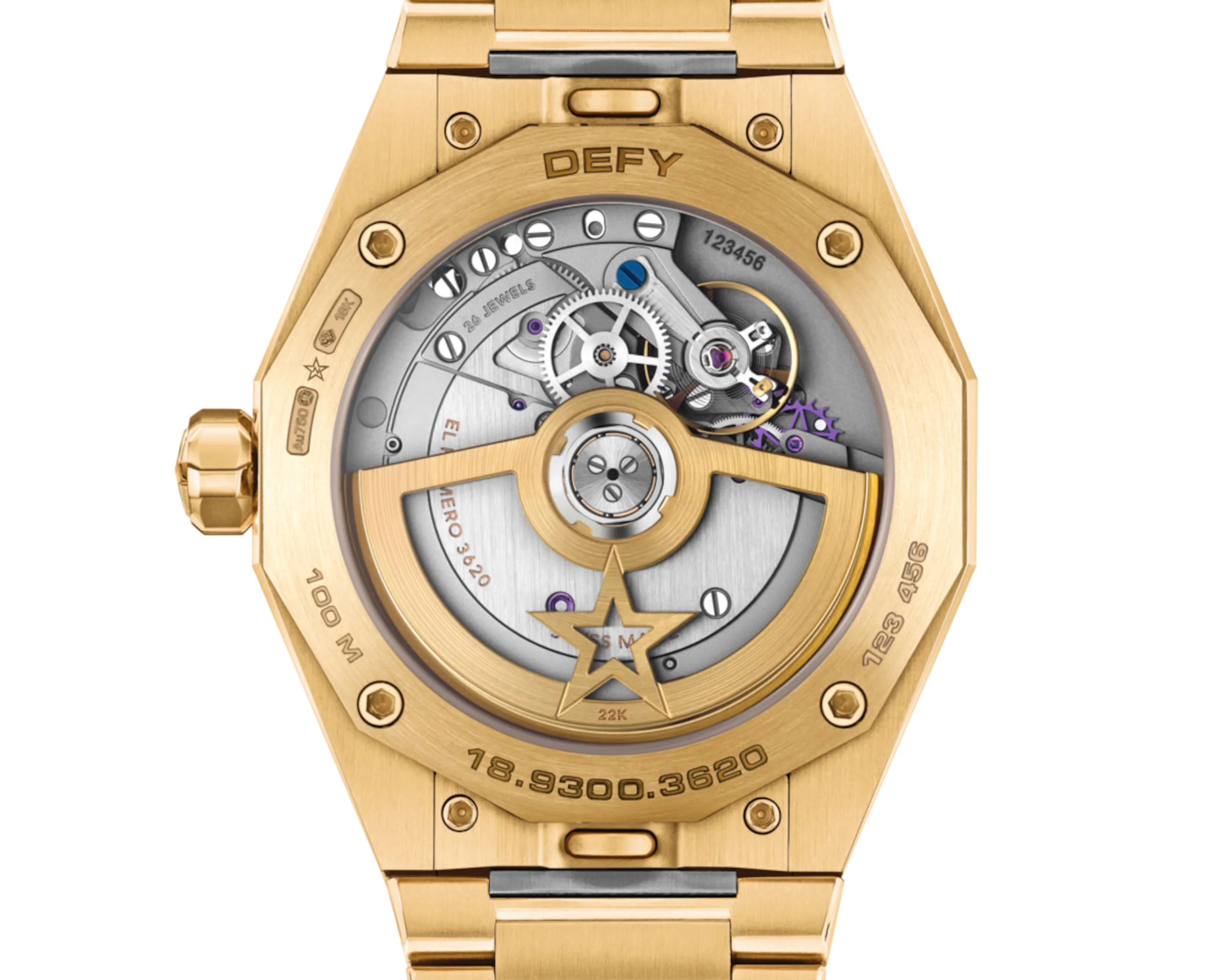 Zenith Unveils Four New Full-Gold Defy Skyline Watches