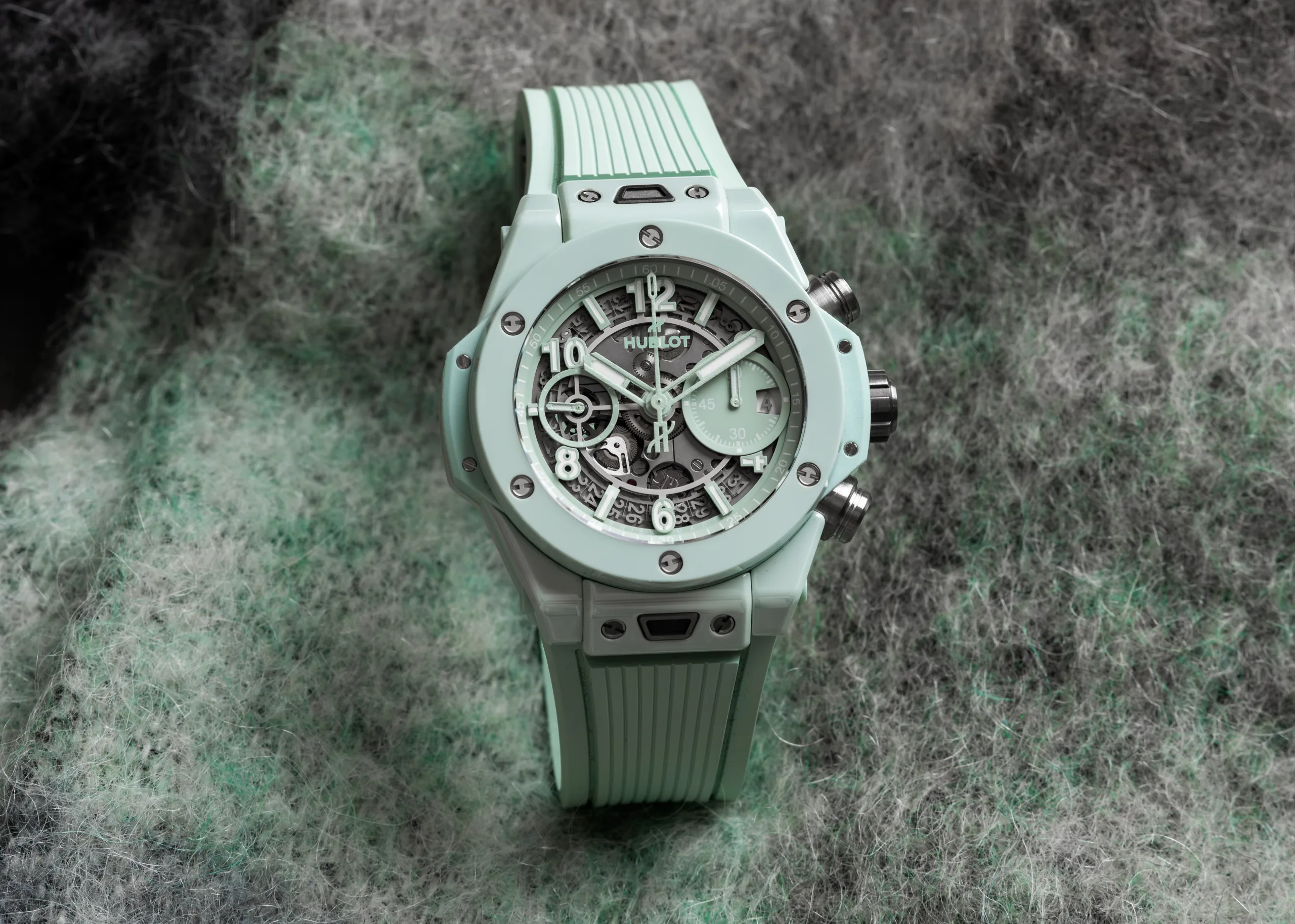 Long-term: Hublot Big Bang Unico Mint Green Ceramic