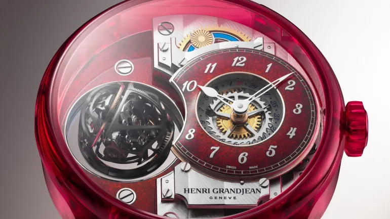 Henri Grandjean Magician Atrivm Red & Green Sapphire